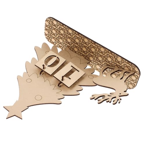 Homoyoyo Weihnachtlicher Holz Adventskalender Countdown Tischdekoration Festliches DIY Langlebig als und Wohnaccessoire Homoyoyo Weihnachtlicher Holz Adventskalender Countdown Tischdekoration Festliches DIY Langlebig als und Wohnaccessoire von Homoyoyo