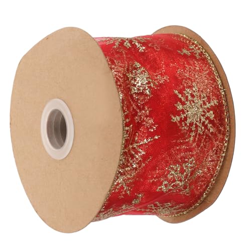 Homoyoyo Weihnachts Dekoband Breit Mehrfarbiges DIY Geschenkband für Weihnachtsbaum Schleifen Kränze Glänzendes Polyesterband mit Drahtkante Faltenresistent und Langlebig Homoyoyo Weihnachts Dekoband Breit Mehrfarbiges DIY Geschenkband für Weihnachtsbaum Schleifen Kränze Glänzendes Polyesterband mit Drahtkante Faltenresistent und Langlebig von Homoyoyo