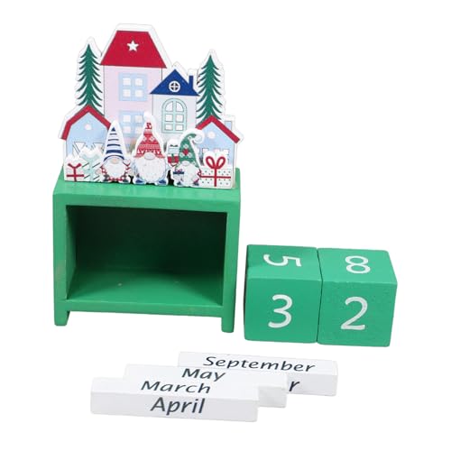 Homoyoyo Weihnachts Tischkalender Holz Verstellbarer Countdown Kalender für Zuhause und Büro Dekoratives Xmas Desktop Accessoire Kreativer Adventskalender als Geschenkidee Homoyoyo Weihnachts Tischkalender Holz Verstellbarer Countdown Kalender für Zuhause und Büro Dekoratives Xmas Desktop Accessoire Kreativer Adventskalender als Geschenkidee von Homoyoyo