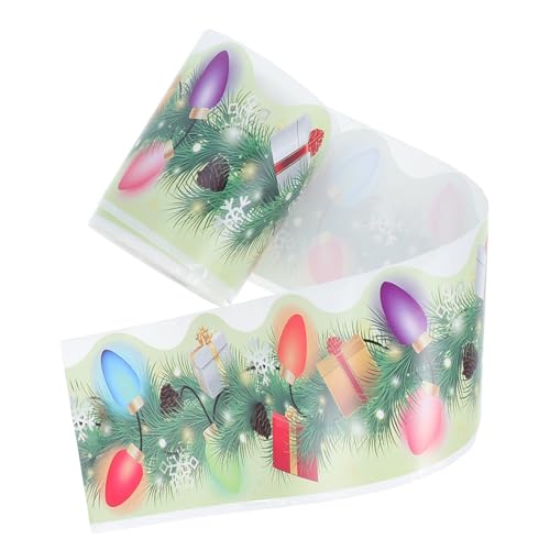 Homoyoyo Weihnachtsrandaufkleber Weihnachts Rollrand Bulletin Randaufkleber Klassenzimmer Board Ränder Winter Pinnwand Ränder Kreativer Klassenzimmer Kupferpapier Aufkleber Homoyoyo Weihnachtsrandaufkleber Weihnachts Rollrand Bulletin Randaufkleber Klassenzimmer Board Ränder Winter Pinnwand Ränder Kreativer Klassenzimmer Kupferpapier Aufkleber von Homoyoyo