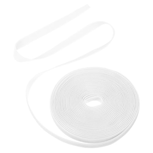 Homoyoyo Weiße Samtige Geschenkband Vielseitiges Diy Bastelband für Geschenkverpackung Hochzeits und Festdekoration Edles Band für Schleifen Blumenkränze und Kreative Geschenkideen von Homoyoyo