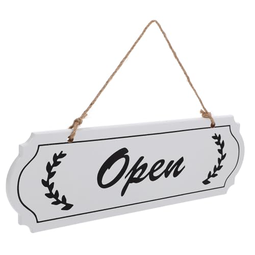 Homoyoyo Wendbares Holz Türschild Open Closed Geschäftsschild für Außenbereich Doppelseitig mit Juteseil Geeignet für Hotels Cafés Restaurants Bars und Ladengeschäfte Homoyoyo Wendbares Holz Türschild Open Closed Geschäftsschild für Außenbereich Doppelseitig mit Juteseil Geeignet für Hotels Cafés Restaurants Bars und Ladengeschäfte von Homoyoyo