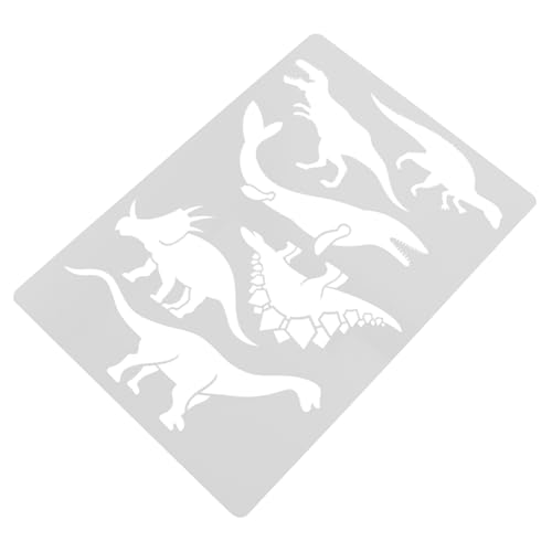 Homoyoyo Wiederverwendbare DIY Dinosaurier Schablonen Flexible Malwerkzeuge Für Projekte Für Stempel Karten Und Wanddekorationen Homoyoyo Wiederverwendbare DIY Dinosaurier Schablonen Flexible Malwerkzeuge Für Projekte Für Stempel Karten Und Wanddekorationen von Homoyoyo