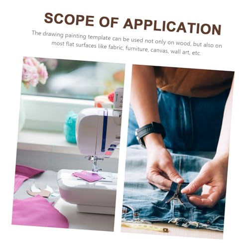 Homoyoyo Wiederverwendbare Herz Schablone Kunststoff Malvorlage für DIY Basteln Hochzeit Dekoration Leicht Robust Vielseitig für Wand und Geschenkverzierung Homoyoyo Wiederverwendbare Herz Schablone Kunststoff Malvorlage für DIY Basteln Hochzeit Dekoration Leicht Robust Vielseitig für Wand und Geschenkverzierung von Homoyoyo