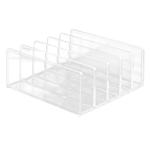 Homoyoyo Wiederverwendbarer Buchständer aus Acryl Stabiler Buchhalter und Schreibtisch Organizer für Dokumente Bücher und Zeitschriften für Büro und Zuhause Homoyoyo Wiederverwendbarer Buchständer aus Acryl Stabiler Buchhalter und Schreibtisch Organizer für Dokumente Bücher und Zeitschriften für Büro und Zuhause von Homoyoyo