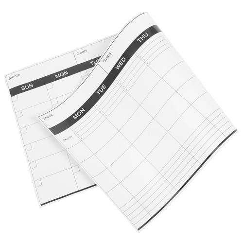 Homoyoyo Wisch Bare Tafel Wochenplan Whiteboard Wochenkalender Trocken Abwischbar Whiteboard Für Den Planenplaner Radiergummi-tafel Für Die Wand Wandplaner Schwarz Beschichtetes Papier Homoyoyo Wisch Bare Tafel Wochenplan Whiteboard Wochenkalender Trocken Abwischbar Whiteboard Für Den Planenplaner Radiergummi-tafel Für Die Wand Wandplaner Schwarz Beschichtetes Papier von Homoyoyo