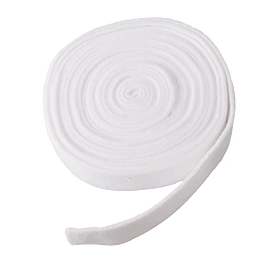 Homoyoyo Wollfilzband für DIY Bastelprojekte Weißes Weihnachtsbaum Dekorationsband Vielseitig Einsetzbar für Kränze Schleifen und Mehr Langlebig und Homoyoyo Wollfilzband für DIY Bastelprojekte Weißes Weihnachtsbaum Dekorationsband Vielseitig Einsetzbar für Kränze Schleifen und Mehr Langlebig und von Homoyoyo