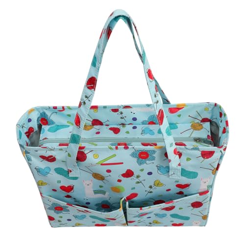 Homoyoyo Wollgarn Aufbewahrungstasche Großes Fassungsvermögen Strapazierfähige DIY Handtasche Für Zuhause Büro Reisen Multifunktionale Stricktasche Mit Langen Trägern Komfortabel Tragbar Homoyoyo Wollgarn Aufbewahrungstasche Großes Fassungsvermögen Strapazierfähige DIY Handtasche Für Zuhause Büro Reisen Multifunktionale Stricktasche Mit Langen Trägern Komfortabel Tragbar von Homoyoyo