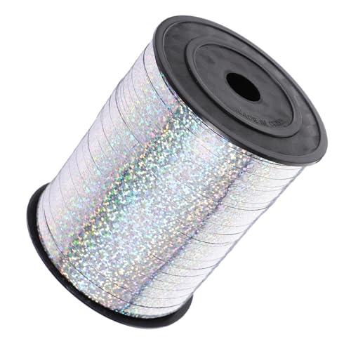 Homoyoyo Yards Holographisches Party Geschenkband Breites Geschenkband für Luftballons Blumen Verpackung und Geschenkbox Dekoration Langlebiges Kunststoffband zum Basteln und Festen Homoyoyo Yards Holographisches Party Geschenkband Breites Geschenkband für Luftballons Blumen Verpackung und Geschenkbox Dekoration Langlebiges Kunststoffband zum Basteln und Festen von Homoyoyo