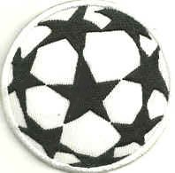 Aufnäher / Bügelbild, bestickt, Fußball-Motiv (Sterne) von Homry