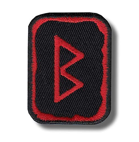Berkanan rune - Bestickter Aufnäher, patch 4 X 5 cm Berkanan rune - Bestickter Aufnäher, patch 4 X 5 cm von Homry