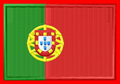 Fahne Portugal Aufnäher Parche Bordado Brodé Patch écusson Toppa Ricamata Fahne Portugal Aufnäher Parche Bordado Brodé Patch écusson Toppa Ricamata von Homry