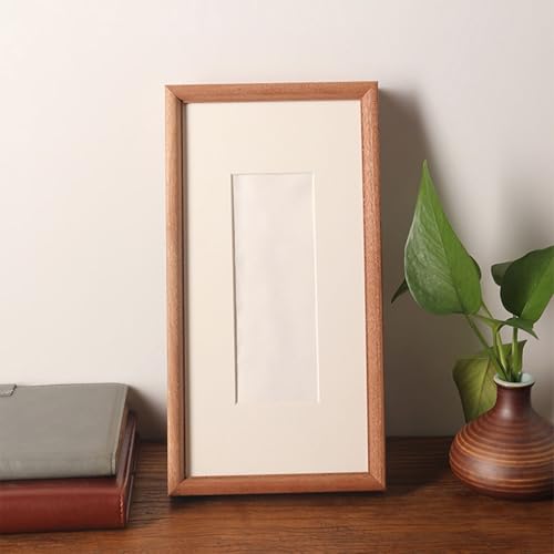 Homxi Bilderrahmen 15.24 x 30.48 cm Romantisch,Deko Bilderrahmen Wohnzimmer Holz, Querformat und Vertikal,Wand und Tischplatte,Holz Homxi Bilderrahmen 15.24 x 30.48 cm Romantisch,Deko Bilderrahmen Wohnzimmer Holz, Querformat und Vertikal,Wand und Tischplatte,Holz von Homxi