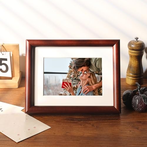 Homxi Kleiner Rahmen 30.48 x 40.64 Familie,Holz und Acryl Bilderrahmen Vintage Hochzeit, Querformat und Vertikal,Wand,Rot Holz Homxi Kleiner Rahmen 30.48 x 40.64 Familie,Holz und Acryl Bilderrahmen Vintage Hochzeit, Querformat und Vertikal,Wand,Rot Holz von Homxi