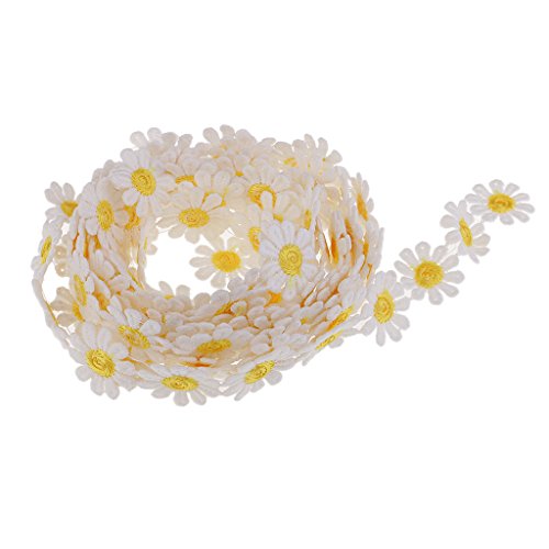 Homyl 3 Yard 25mm Vintage Spitzenband blumen Spitzenborte Häkel-Borte Spitze Nähen Deko von Homyl