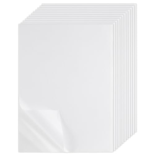 HonGien 12 Blatt A4 Doppelseitige Klebefolie Transparent Selbstklebend Aufkleber zum Bedrucken Selbstklebendes Klebeband stark haftend für Fotoalben DIY-Kunsthandwerk Bastelhandbücher HonGien 12 Blatt A4 Doppelseitige Klebefolie Transparent Selbstklebend Aufkleber zum Bedrucken Selbstklebendes Klebeband stark haftend für Fotoalben DIY-Kunsthandwerk Bastelhandbücher von HonGien