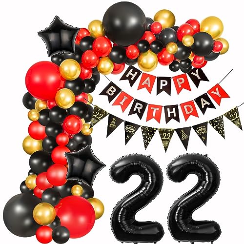 22 Geburtstag Deko Frauen Schwarz Rot deko 22. Geburtstag Frauen, 22 Jahre Geburtstagdeko Luftballons Girlande 22. Geburtstag Frau Schwarz Rot Ballon Girlande Happy 22 Birthday Dekoration Frau 22 Geburtstag Deko Frauen Schwarz Rot deko 22. Geburtstag Frauen, 22 Jahre Geburtstagdeko Luftballons Girlande 22. Geburtstag Frau Schwarz Rot Ballon Girlande Happy 22 Birthday Dekoration Frau von Hongyantech