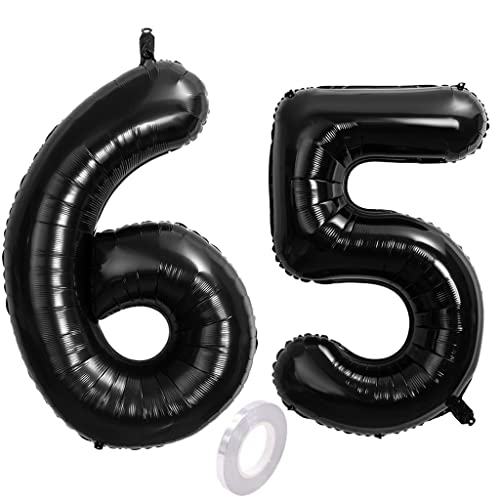 40 Zoll 2 Luftballons Zahle 65. Schwarz Geburtstag XXL 100cm Riesen Folienballon Zahlenballon 65 Schwarz Nummer Folienballon 65 Ballon Zahl 65 Heliumballon Luftballon 65 für Geburtstag Party Deko(65) 40 Zoll 2 Luftballons Zahle 65. Schwarz Geburtstag XXL 100cm Riesen Folienballon Zahlenballon 65 Schwarz Nummer Folienballon 65 Ballon Zahl 65 Heliumballon Luftballon 65 für Geburtstag Party Deko(65) von Hongyantech