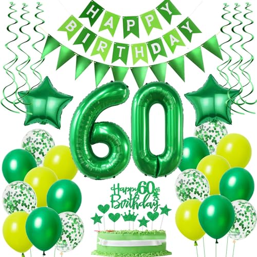 Ballons 60 Geburtstag Mann Frauen Grün Luftballons 60. Geburtstag Mann Frauen deko 60. Grün Tortendeko 60 Männer Geburtstagsdeko 60 Jahre Frau dekoration Ballons 60 Geburtstag Mann Frauen Grün Luftballons 60. Geburtstag Mann Frauen deko 60. Grün Tortendeko 60 Männer Geburtstagsdeko 60 Jahre Frau dekoration von Hongyantech
