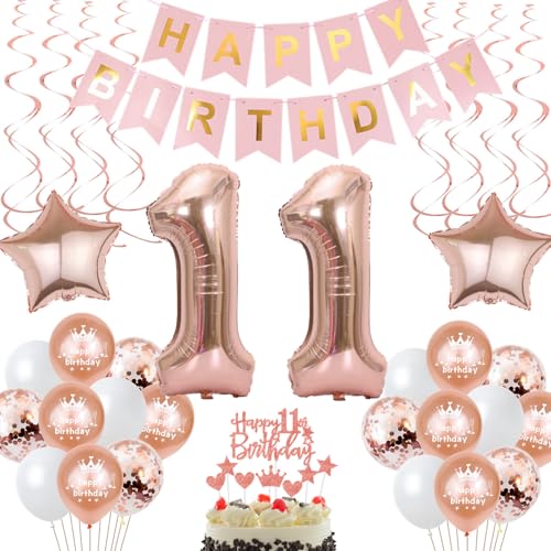 Deko 11. Geburtstag Mädchen Tortendeko 11 Geburtstag Mädchen Deko, 11. Geburtstag Mädchen Geschenk Rosegold Geburtstagsdeko 11 jahre Mädchen ballon 11 Geburtstag Mädchen deko luftballons 11 Deko 11. Geburtstag Mädchen Tortendeko 11 Geburtstag Mädchen Deko, 11. Geburtstag Mädchen Geschenk Rosegold Geburtstagsdeko 11 jahre Mädchen ballon 11 Geburtstag Mädchen deko luftballons 11 von Hongyantech