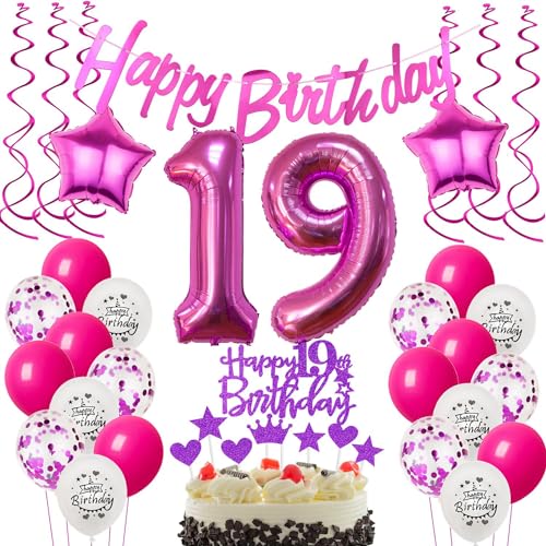 Deko 19. Geburtstag Mädchen luftballons 19 Geburtstag Deko Geschenk für 19. Geburtstag Mädchen rosa 19. Geburtstag Tortendeko 19 Mädchen Geburtstagsdeko 19 jahre Mädchen Geburtstag dekoration rosa Deko 19. Geburtstag Mädchen luftballons 19 Geburtstag Deko Geschenk für 19. Geburtstag Mädchen rosa 19. Geburtstag Tortendeko 19 Mädchen Geburtstagsdeko 19 jahre Mädchen Geburtstag dekoration rosa von Hongyantech