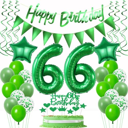 Luftballons 66. Geburtstag Mann Frauen Grün, Geburtstagsdeko 66 Jahre Mann, Ballon 66. Geburtstag Frau deko, Grün Riesen Folienballon Zahl 66, Happy 66th Birthday Deko 66.Geburtstag Männer Frau Luftballons 66. Geburtstag Mann Frauen Grün, Geburtstagsdeko 66 Jahre Mann, Ballon 66. Geburtstag Frau deko, Grün Riesen Folienballon Zahl 66, Happy 66th Birthday Deko 66.Geburtstag Männer Frau von Hongyantech