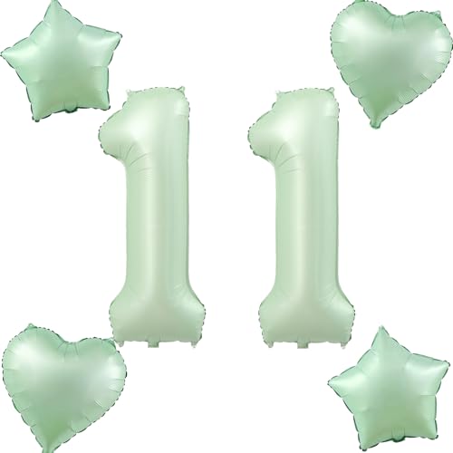Olive Grün Luftballons Zahl 11+4 pcs herz/stern Folienballon Zahl 11 .Geburtstag mädchen,40" Riesenzahl Ballons 11.geburtstagsdeko Jungen,Zahlenballon 11, Helium Ballons 11 Zahlen Luftballons Olive Grün Luftballons Zahl 11+4 pcs herz/stern Folienballon Zahl 11 .Geburtstag mädchen,40" Riesenzahl Ballons 11.geburtstagsdeko Jungen,Zahlenballon 11, Helium Ballons 11 Zahlen Luftballons von Hongyantech