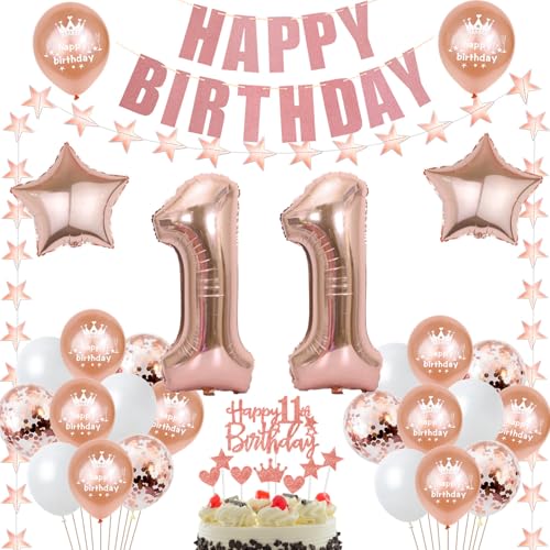 deko 11. Geburtstag Dekoration Mädchen Rosegold Tortendeko 11 Geburtstag Mädchen Deko Luftballons 11. Geburtstag Party Deko 11 jahre Mädchen Geburtstagsdeko Folienballon 11 Geburtstag Geschenk deko 11. Geburtstag Dekoration Mädchen Rosegold Tortendeko 11 Geburtstag Mädchen Deko Luftballons 11. Geburtstag Party Deko 11 jahre Mädchen Geburtstagsdeko Folienballon 11 Geburtstag Geschenk von Hongyantech