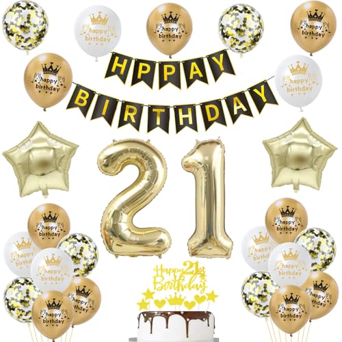 deko 21. geburtstag Frauen Mann deko Schwarz gold ballon 21. geburtstag Mann,Tortendeko 21 geburtstag Männer luftballon 21.geburtstag deko Mann geburtstagsdeko 21 jahre Geburtstag Deko Mann Frauen deko 21. geburtstag Frauen Mann deko Schwarz gold ballon 21. geburtstag Mann,Tortendeko 21 geburtstag Männer luftballon 21.geburtstag deko Mann geburtstagsdeko 21 jahre Geburtstag Deko Mann Frauen von Hongyantech