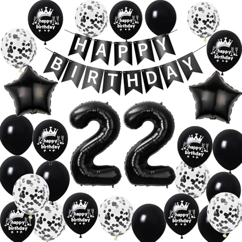 deko 22. geburtstag frauen mann deko Schwarz ballon 22. geburtstag frau deko luftballon 22. geburtstag deko Schwarz 22 Geburtstag girlande banner geburtstagsdeko 22 jahre Männer dekoration Schwarz deko 22. geburtstag frauen mann deko Schwarz ballon 22. geburtstag frau deko luftballon 22. geburtstag deko Schwarz 22 Geburtstag girlande banner geburtstagsdeko 22 jahre Männer dekoration Schwarz von Hongyantech