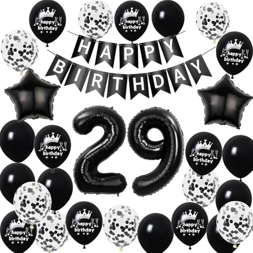 deko 29. geburtstag frauen mann deko Schwarz ballon 29. geburtstag frau deko luftballon 29. geburtstag deko Schwarz 29 Geburtstag girlande banner geburtstagsdeko 29 jahre Männer dekoration Schwarz deko 29. geburtstag frauen mann deko Schwarz ballon 29. geburtstag frau deko luftballon 29. geburtstag deko Schwarz 29 Geburtstag girlande banner geburtstagsdeko 29 jahre Männer dekoration Schwarz von Hongyantech