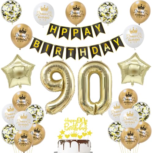 deko 90. geburtstag Frauen Mann deko Schwarz gold ballon 90. geburtstag Mann,Tortendeko 90 geburtstag Männer luftballon 90.geburtstag deko Mann geburtstagsdeko 90 jahre Geburtstag Deko Mann Frauen deko 90. geburtstag Frauen Mann deko Schwarz gold ballon 90. geburtstag Mann,Tortendeko 90 geburtstag Männer luftballon 90.geburtstag deko Mann geburtstagsdeko 90 jahre Geburtstag Deko Mann Frauen von Hongyantech