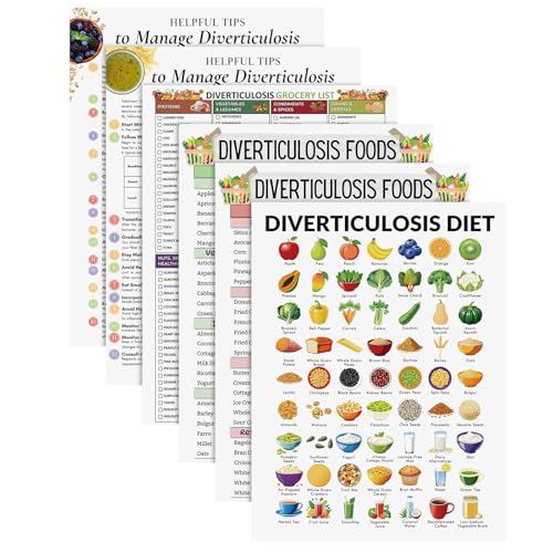 Honoson Divertikulose-Lebensmittellisten-Poster, Divertikulose, Diät, hohe Ballaststoffe, Lebensmittelliste, zum Vermeiden und Essen, Wandtabelle für Verdauung, Darm, Gesundheit, Wohnzimmer Honoson Divertikulose-Lebensmittellisten-Poster, Divertikulose, Diät, hohe Ballaststoffe, Lebensmittelliste, zum Vermeiden und Essen, Wandtabelle für Verdauung, Darm, Gesundheit, Wohnzimmer von Honoson