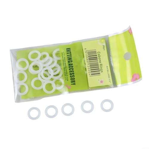 Handtaschen-Bastelzubehör, 30 Stück Häkelring-Kreishaken für DIY-Projekte (12,7 mm) von Honseadek