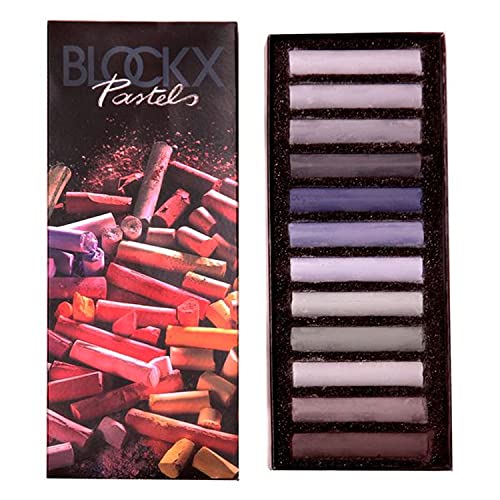 Blockx Künstler-Pastellkreiden, Set mit 12 brillanten Grautönen im Feinkarton, von Hand gefertigt mit reinen Pigmenten, leuchtende Farben mit hoher Deckkraft Blockx Künstler-Pastellkreiden, Set mit 12 brillanten Grautönen im Feinkarton, von Hand gefertigt mit reinen Pigmenten, leuchtende Farben mit hoher Deckkraft von Honsell