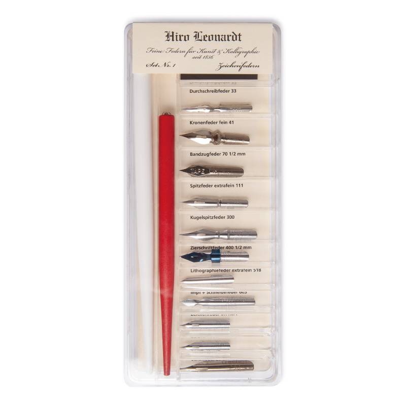 HIRO LEONARDT Zeichenfedern von Honsell