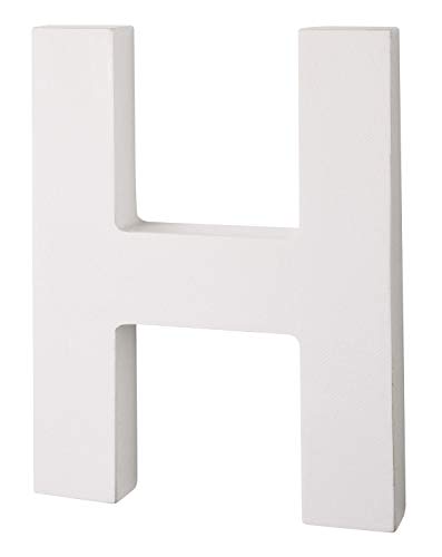Honsell 1245808 - Keilrahmen Buchstabe H, aus MDF, Vorderseite mit Baumwollmaltuch, ideal für Öl, Acryl, Aquarell, Pastell-, Filz- und Buntstifte, ca. 20 x 15,5 x 2,5 cm groß Honsell 1245808 - Keilrahmen Buchstabe H, aus MDF, Vorderseite mit Baumwollmaltuch, ideal für Öl, Acryl, Aquarell, Pastell-, Filz- und Buntstifte, ca. 20 x 15,5 x 2,5 cm groß von Honsell