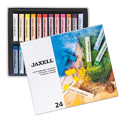 Honsell 47645 - Jaxell Soft Pastellkreiden als 24er Themen Set Landschaft, satte Farben, für flächiges und präzises Arbeiten, für Künstler, Hobbymaler, Schule, Kunstunterricht, Ausbildung Honsell 47645 - Jaxell Soft Pastellkreiden als 24er Themen Set Landschaft, satte Farben, für flächiges und präzises Arbeiten, für Künstler, Hobbymaler, Schule, Kunstunterricht, Ausbildung von Honsell