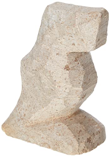 Honsell 79215 - Speckstein Rohling Pinguin, vorgefertigte Figur aus Speckstein, ca. 10 cm groß, zum Bearbeiten mit Raspel und Feile, ideal auch für Kinder von Honsell