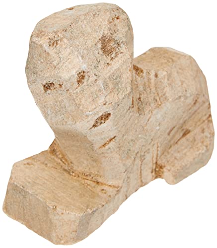 Honsell 79429 - Speckstein Rohling Katze liegend, vorgefertigte Figur aus Speckstein, ca. 10 cm groß, zum Bearbeiten mit Raspel und Feile, ideal auch für Kinder von Honsell