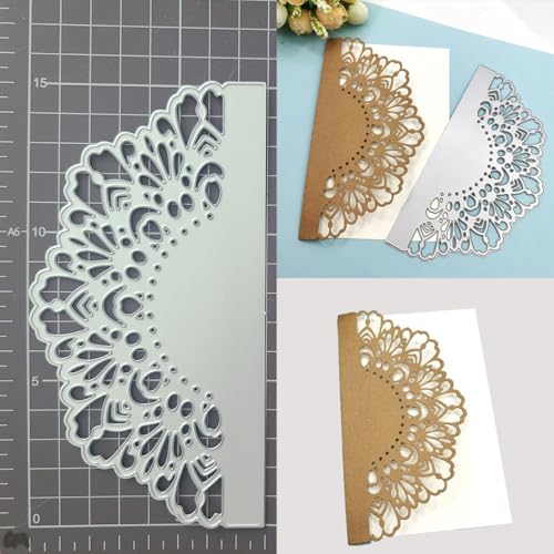 Metall-Stanzformen, Honsik Einladung Hochzeit Karte Stanzformen Stanzschablonen DIY Scrapbooking Fotoalbum Dekorative Prägung Papier Kartenherstellung von Honsik