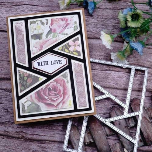 Rechteckiger Rahmen, Metall-Stanzformen, Honsik Spleißschicht, Hintergrund, Metall-Stanzformen, Stanzschablonen, DIY, Scrapbooking, Fotoalbum, dekorative Prägung, Papier, Kartenherstellung Rechteckiger Rahmen, Metall-Stanzformen, Honsik Spleißschicht, Hintergrund, Metall-Stanzformen, Stanzschablonen, DIY, Scrapbooking, Fotoalbum, dekorative Prägung, Papier, Kartenherstellung von Honsik