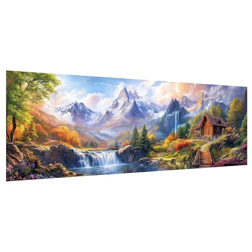 Hoobee 5D DIY Berge Diamond Painting Groß, Diamond Painting Bilder Landschaft, Diamant Painting Groß xxl Vollbohrer Stickerei Kreuzstich Kunst Handwerk für Zuhause Wanddekoration 30x80cm-11 Hoobee 5D DIY Berge Diamond Painting Groß, Diamond Painting Bilder Landschaft, Diamant Painting Groß xxl Vollbohrer Stickerei Kreuzstich Kunst Handwerk für Zuhause Wanddekoration 30x80cm-11 von Hoobee