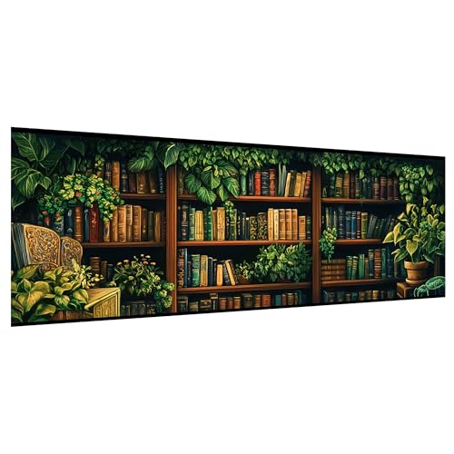 Hoobee 5D DIY Bücherregal Diamond Painting Groß, Diamond Painting Bilder Buch, Diamant Painting Groß xxl Vollbohrer Stickerei Kreuzstich Kunst Handwerk für Zuhause Wanddekoration 30x80cm-6 Hoobee 5D DIY Bücherregal Diamond Painting Groß, Diamond Painting Bilder Buch, Diamant Painting Groß xxl Vollbohrer Stickerei Kreuzstich Kunst Handwerk für Zuhause Wanddekoration 30x80cm-6 von Hoobee