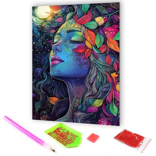 Hoobee 5D DIY Diamond Painting Frau, Diamond Painting Bilder Landschaft, Diamond Painting Erwachsene, Vollbohrer Stickerei Kreuzstich Kunst Handwerk für Zuhause Wanddekoration 30x40cm-31 Hoobee 5D DIY Diamond Painting Frau, Diamond Painting Bilder Landschaft, Diamond Painting Erwachsene, Vollbohrer Stickerei Kreuzstich Kunst Handwerk für Zuhause Wanddekoration 30x40cm-31 von Hoobee