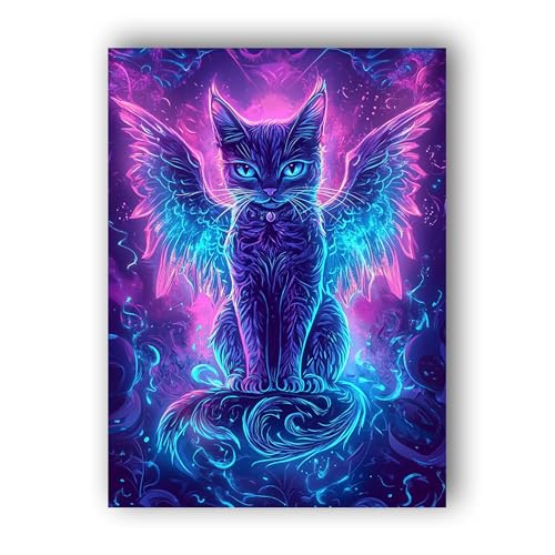 Hoobee 5D DIY Diamond Painting Katze, Diamond Painting Bilder Tier, Vollbohrer Stickerei Kreuzstich Kunst Handwerk für Zuhause Wanddekoration 30x40cm-63 Hoobee 5D DIY Diamond Painting Katze, Diamond Painting Bilder Tier, Vollbohrer Stickerei Kreuzstich Kunst Handwerk für Zuhause Wanddekoration 30x40cm-63 von Hoobee