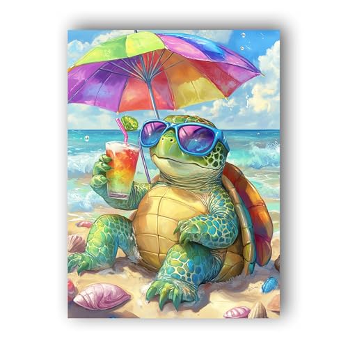 Hoobee 5D DIY Diamond Painting Schildkröte, Diamond Painting Bilder Tier, Vollbohrer Stickerei Kreuzstich Kunst Handwerk für Zuhause Wanddekoration 30x40cm-66 Hoobee 5D DIY Diamond Painting Schildkröte, Diamond Painting Bilder Tier, Vollbohrer Stickerei Kreuzstich Kunst Handwerk für Zuhause Wanddekoration 30x40cm-66 von Hoobee