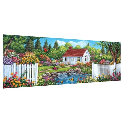 Hoobee 5D DIY Hütte Diamond Painting Groß, Diamond Painting Bilder Landschaft, Diamant Painting Groß xxl Vollbohrer Stickerei Kreuzstich Kunst Handwerk für Zuhause Wanddekoration 30x80cm-9 Hoobee 5D DIY Hütte Diamond Painting Groß, Diamond Painting Bilder Landschaft, Diamant Painting Groß xxl Vollbohrer Stickerei Kreuzstich Kunst Handwerk für Zuhause Wanddekoration 30x80cm-9 von Hoobee