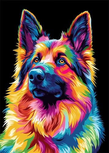 Diamond Painting Kinder Bunt, Diamant Painting Bilder Wolf DIY Runden Steine Diamant Kunst Malerei Kits, 5D Mosaikherstellung Bastelset Erwachsene für Aesthetic Room Decor Geschenke 80x100 cm X4-941 Diamond Painting Kinder Bunt, Diamant Painting Bilder Wolf DIY Runden Steine Diamant Kunst Malerei Kits, 5D Mosaikherstellung Bastelset Erwachsene für Aesthetic Room Decor Geschenke 80x100 cm X4-941 von Hooixaag