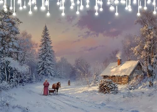 Diamond Painting Kinder Landschaft, Diamant Painting Bilder Schnee DIY Runden Steine Diamant Kunst Malerei Kits, 5D Mosaikherstellung Bastelset Erwachsene für Aesthetic Room Decor 50x70 cm X4-105 Diamond Painting Kinder Landschaft, Diamant Painting Bilder Schnee DIY Runden Steine Diamant Kunst Malerei Kits, 5D Mosaikherstellung Bastelset Erwachsene für Aesthetic Room Decor 50x70 cm X4-105 von Hooixaag